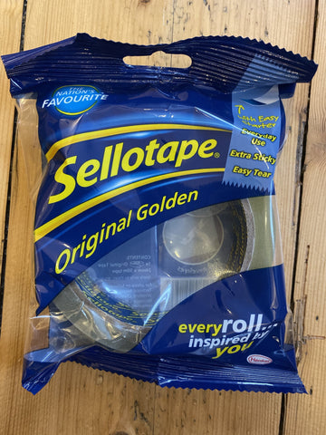 Sellotape Original Golden 50m Roll