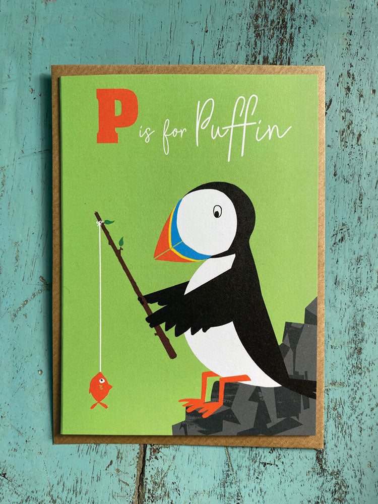 P - Puffin