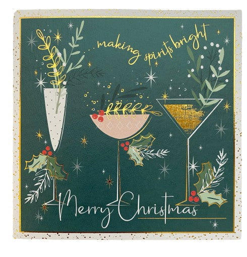 Christmas Cards - Drinks