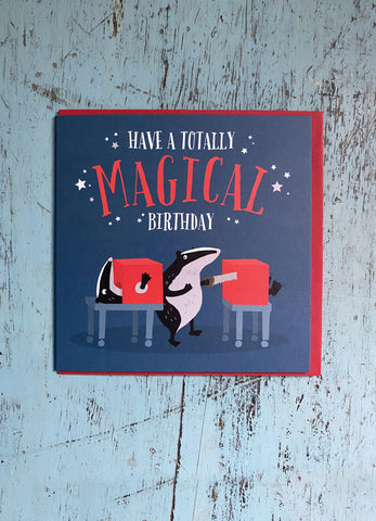 Badgers - Totally Magical Birthday